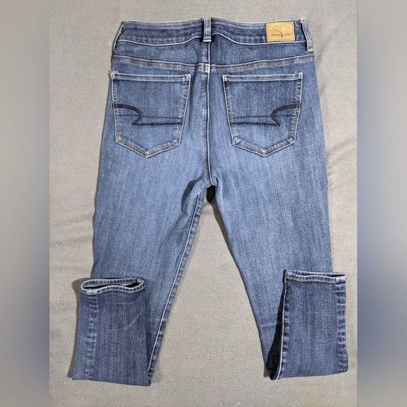 American Eagle high rise super stretch jeans jegging‎ size 6 short - Picture 1 of 7